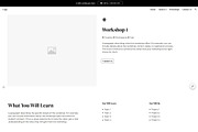 Workshop / Google Site Wireframe, a Websites & App Template by Template Heaven (Thumbnail 3 of 5)