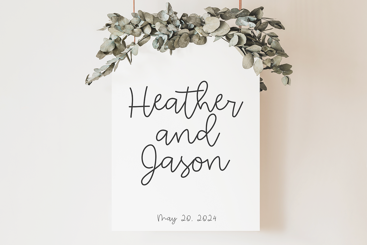 One Wish - Handwritten Font Duo preview 4