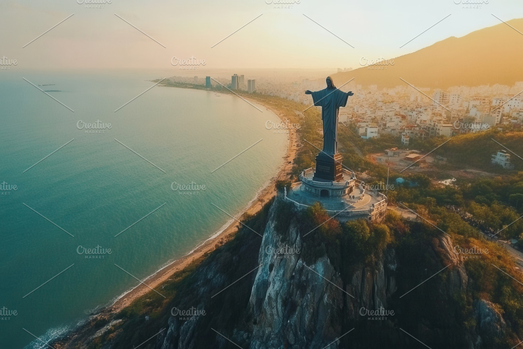 Panoramic view of Vung Tau city, a Photo by Pavel_design