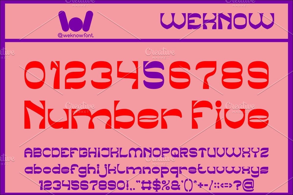 Black Rose font, a Font by weknow (Photo 5 of 8)