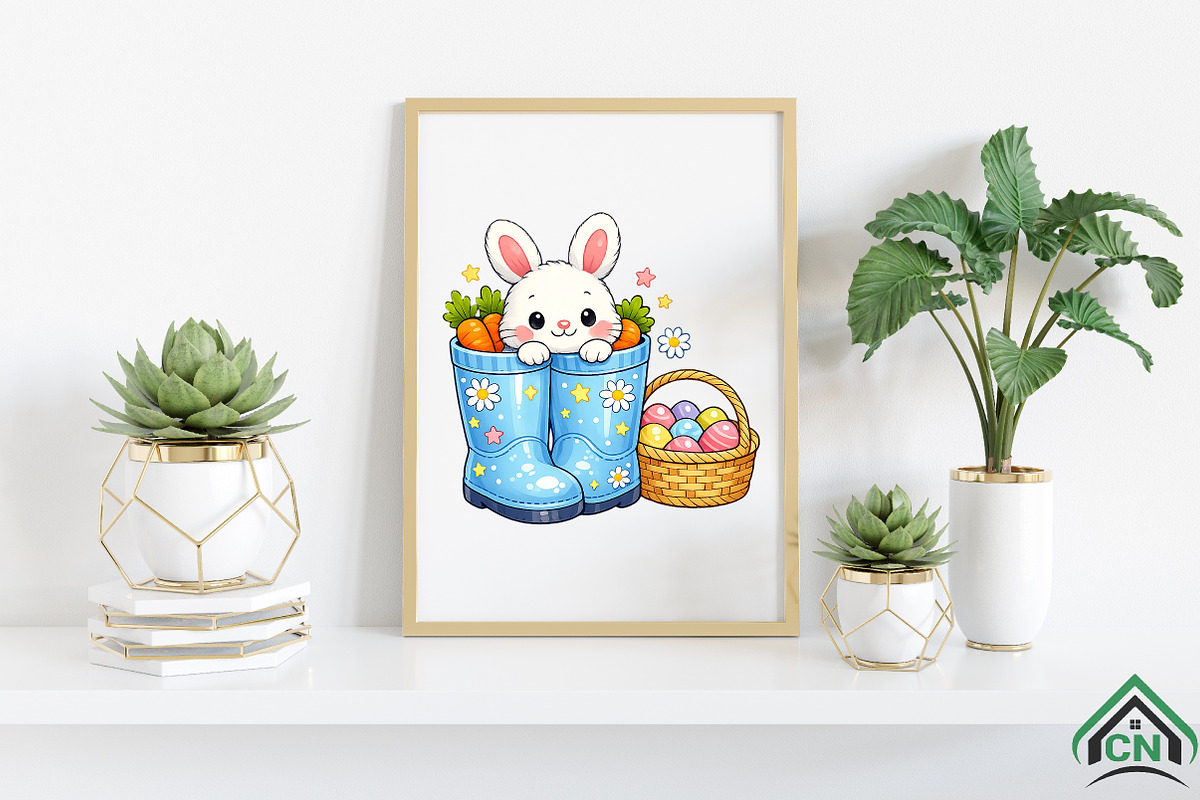 Easter Cowboy Boots Png, an Illustration by Craft Nest (Photo 6 of 6)