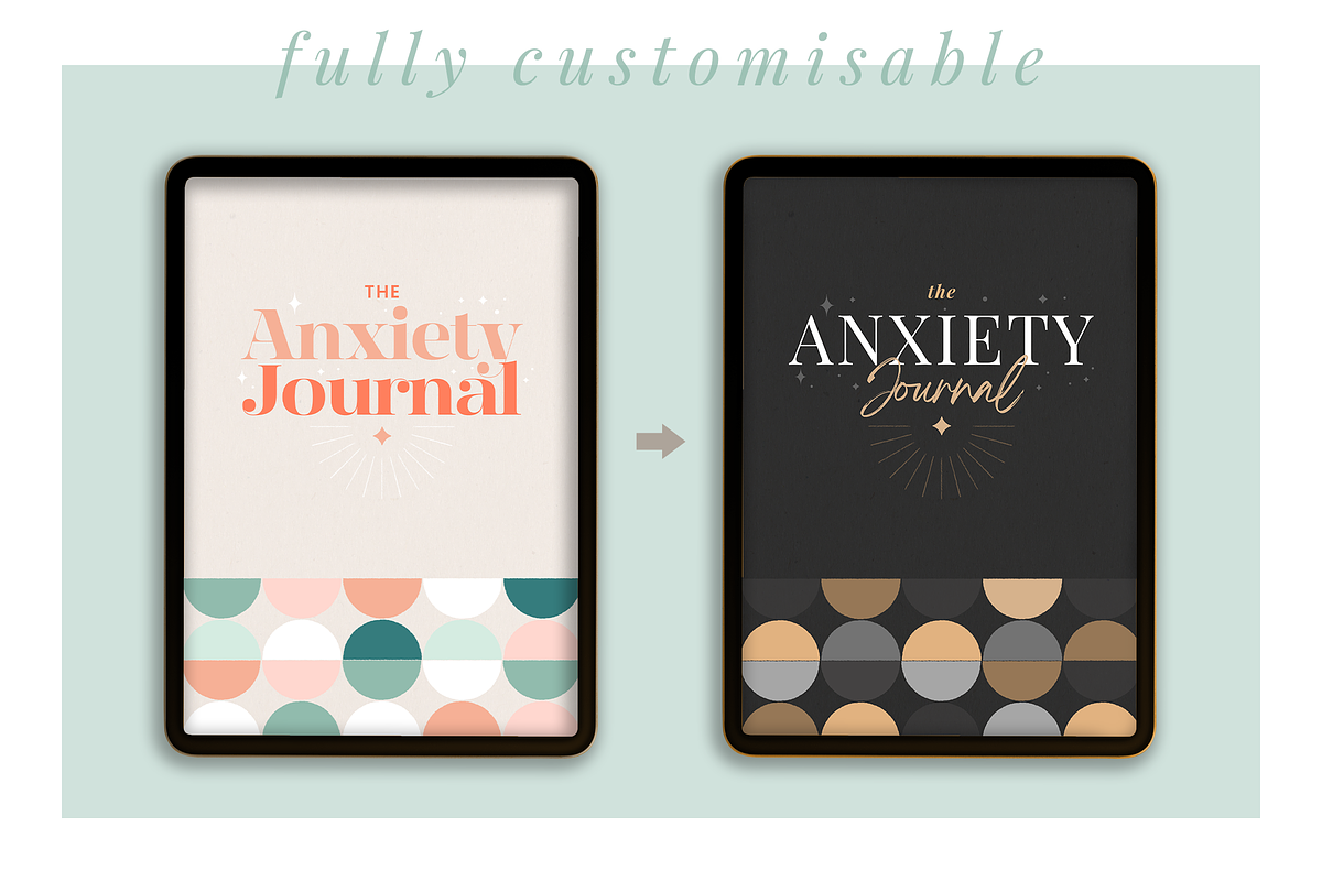 Anxiety Journal | Canva & Printable, a Magazine Template by Marigold Studios (Photo 9 of 9)