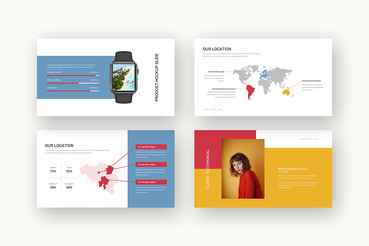 Oora : Business Brief Keynote preview 4