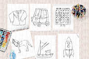 Early Years Colouring Book Template, a Templates & Theme by Wilsonian Press (Thumbnail 5 of 5)