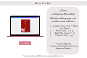 Asian Floral Wedding Invite - F4A, an Invitation Template by YeeqsWedding (Thumbnail 2 of 6)