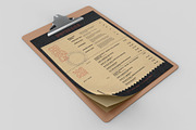 Restaurant Menu Template, a Flyer Template by BrandPacks (Thumbnail 2 of 6)