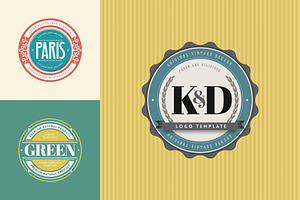 Logo Badge Templates V.01, a Branding & Logo Template by Easybrandz