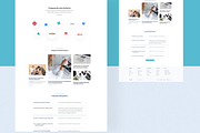 Digital Agency Web Landing Page, a Landing Page Template by KreyaParekh (Thumbnail 3 of 4)