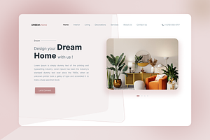 DREEM.Home Landing Page