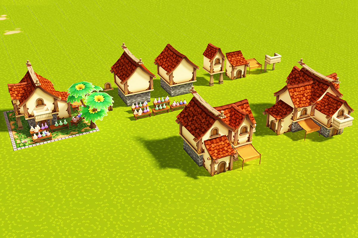 Medieval Town, an Architecture 3D Model by Souchenki (Photo 11 of 15)