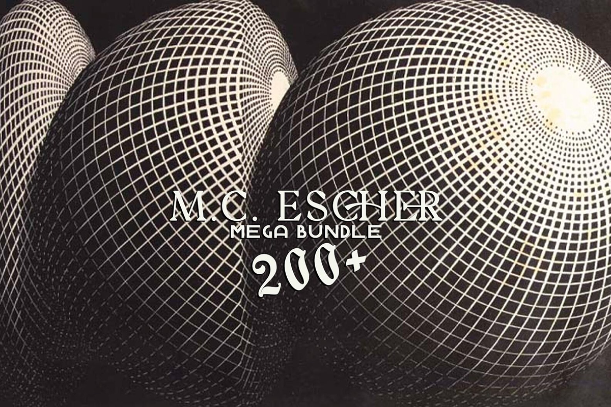 Maurits Cornelis Escher Mega Bundle, a Person Illustration by Digital Museum (Photo 8 of 11)