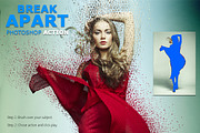 3 Dispersion Photoshop Action Bundle preview 4
