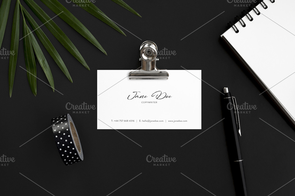 Business Card & iPad Photo Mockups, a Books & Magazine Mockup by Moyo Studio (Photo 7 of 8)