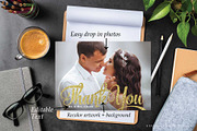 Glamorous Thank You TY105, an Invitation Template by Studio Forty Design (Thumbnail 3 of 4)