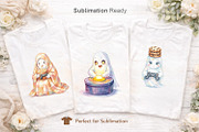 Gamer Ghost Sublimation Bundle, an Illustration by Artnoy (Thumbnail 7 of 8)