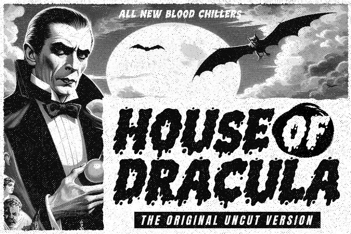Creepy Bloody a Playful Horror Font, a Blackletter Font by Blankids Studio (Photo 6 of 9)