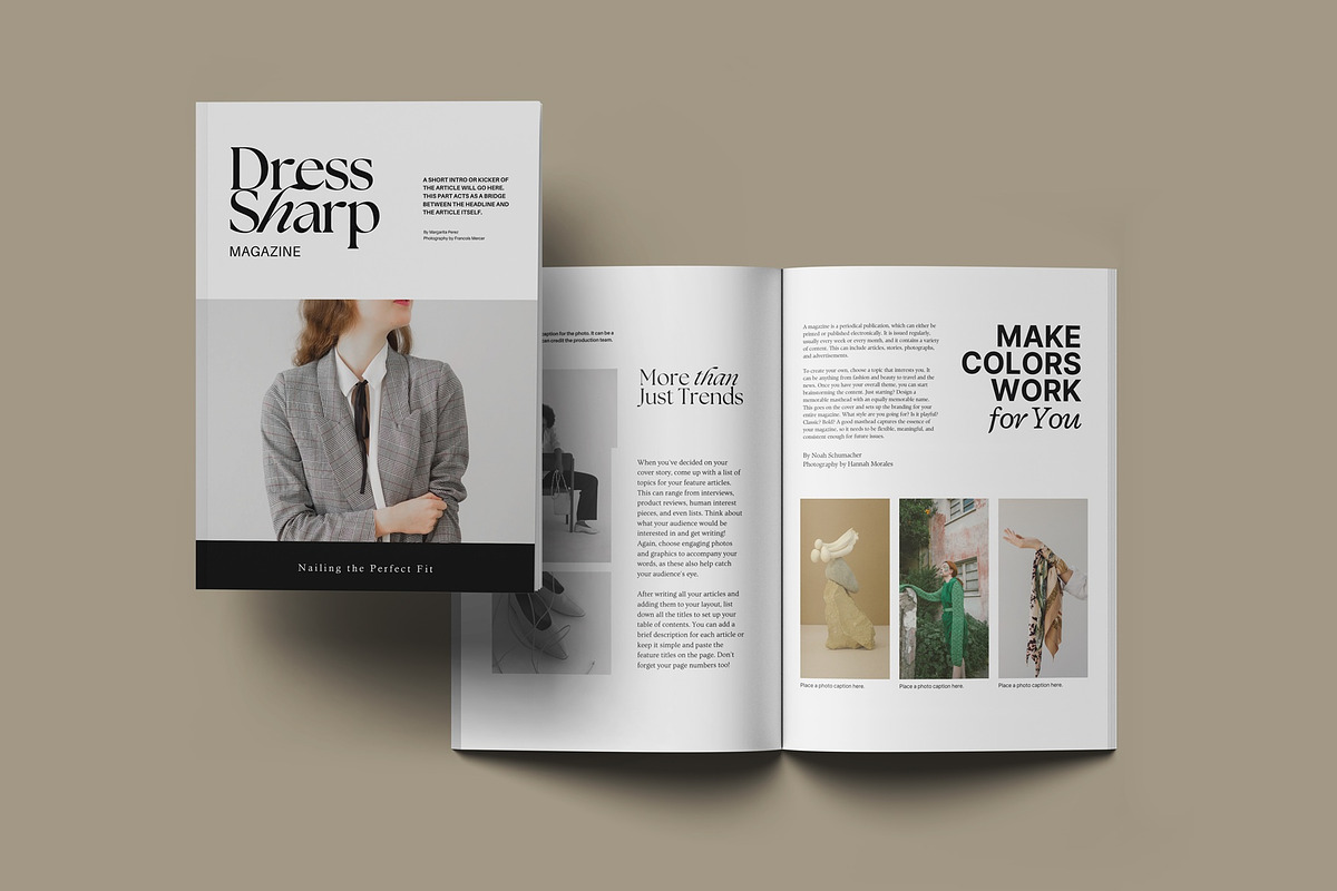 A4 Magazine Mockup, a Books & Magazine Mockup by Tahtagraphic (Photo 9 of 13)