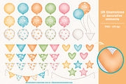 365 Smiles - Cliparts Set, an Illustration by Estudio Daiane Barbosa (Thumbnail 5 of 9)