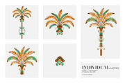 Coqueiro | Hand Drawn Luxury Prints, a Pattern Graphic by LEAFure (Thumbnail 6 of 11)