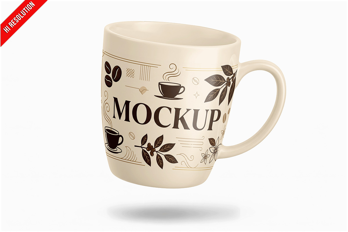 Mug Floating Studio PSD, a Cups & Container Mockup by Bruno's Shop (Photo 1 of 3)
