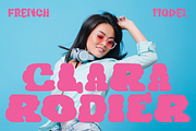 Frosted Flair - Bubble Display Font, a Font by PutraCetol Studio (Thumbnail 8 of 11)