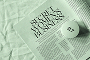 gemonica - experimental serif font, a Serif Font by Sensatype (Thumbnail 11 of 17)