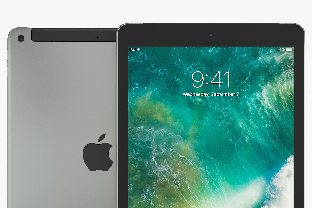 Apple iPad 9.7 Wi-Fi + Cellular 3D, an Object 3D Model by XYZ Space (Photo 1 of 17)