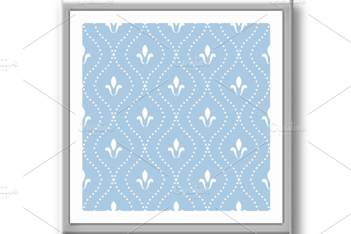 Flower geometric pattern. Seamless, a Pattern Graphic by RODINA (Photo 3 of 3)