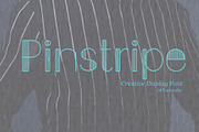 Pinstripe - Creative Display Font, a Font by OPY ArtStudio (Thumbnail 1 of 5)
