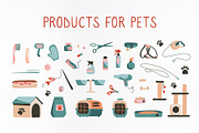Dog grooming. Pet care, an Animal Illustration by Anna Summer (Thumbnail 3 of 6)