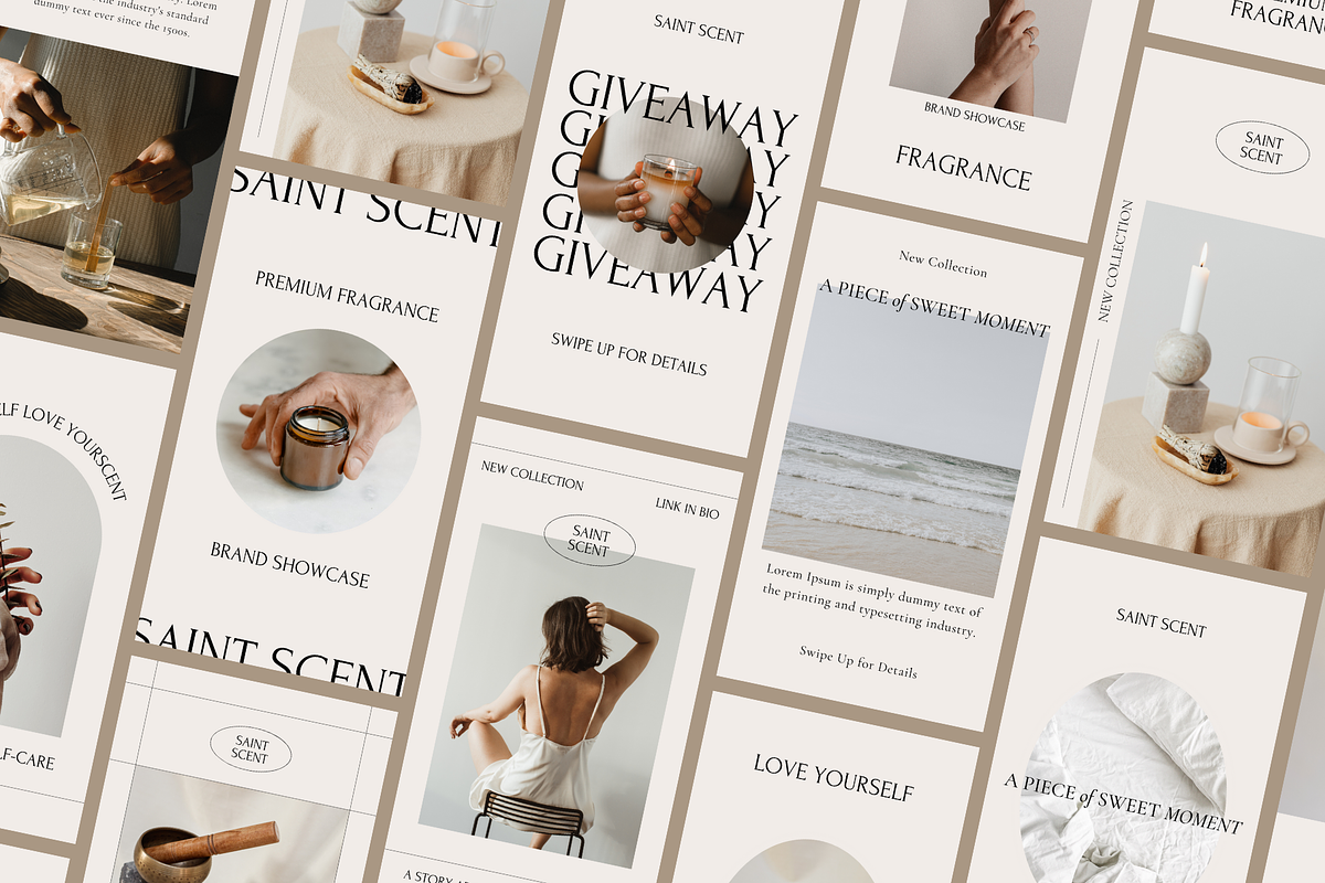 Aesthetic IG Post & Stories Template, a Social Media Template by Rumiz Design (Photo 7 of 13)