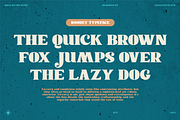 Rooney Retro Bold Serif Font, a Serif Font by Catalystco Studio (Thumbnail 6 of 7)