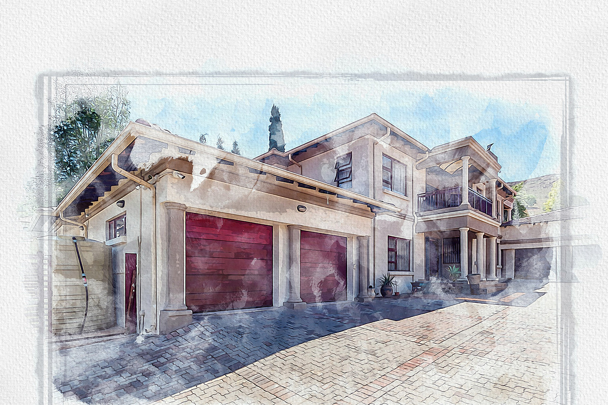 Digital House Painting Art Creator, an Action Add-On by MRI STUDIO (Photo 22 of 29)