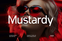Mustardy Sans Serif Family Font