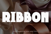 Ribbon, a Script Font by FreshTypeINK (Thumbnail 1 of 7)