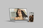 Smartphone with Laptop Mockup, a Device Mockup by lamorastudio (Thumbnail 4 of 11)