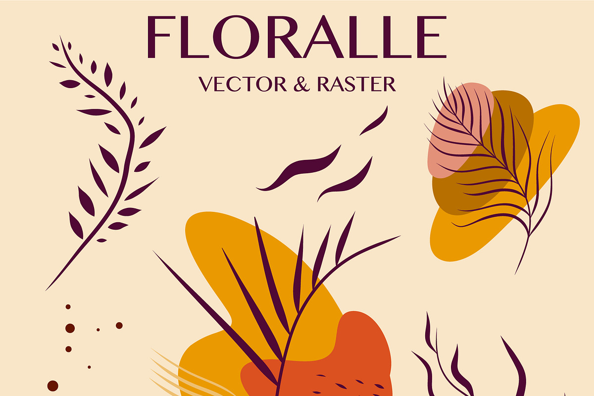 Floralle Mini Bundle, a Decorative Illustration by Annie Konst (Photo 2 of 10)