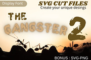The Gangster2, Ant Font, Insect Font, a Font by Tattoo Worker Studio (Thumbnail 1 of 4)
