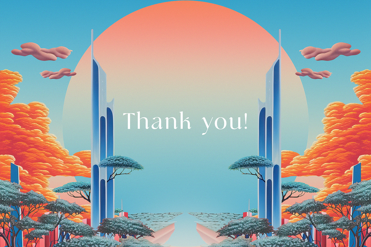 Retro Surrealism Landscape Creator, an Object Graphic by Freezerondigital (Photo 21 of 21)