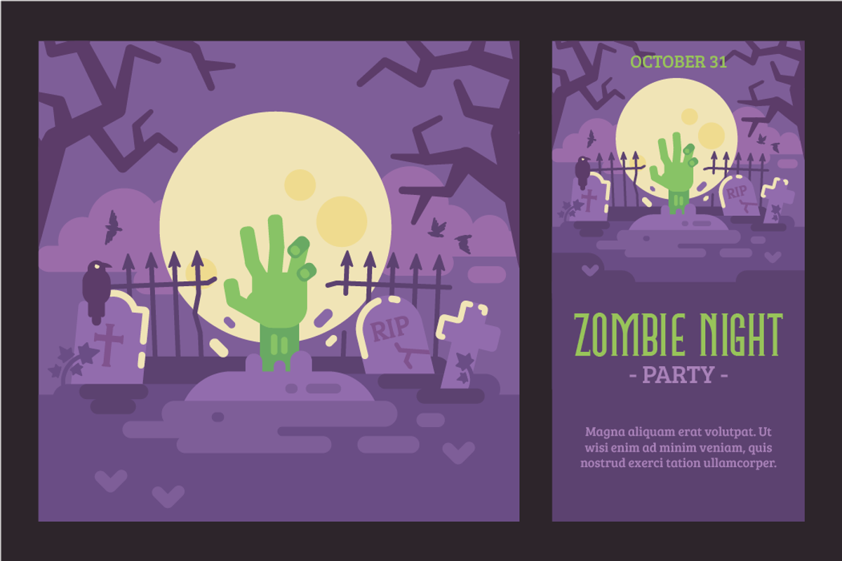 Halloween characters & scenes, an Illustration by Ivan Dubovik (Photo 12 of 15)