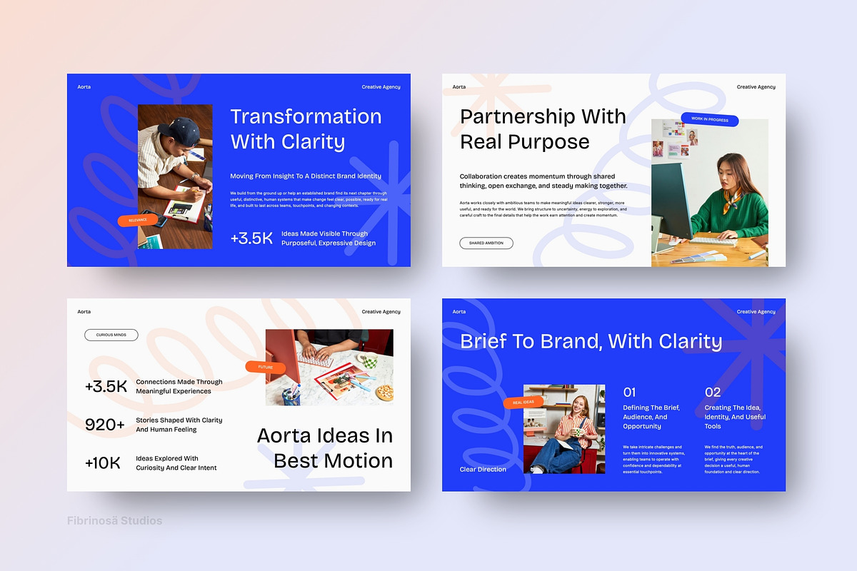 Creative Agency & Studio Portfolio, a Presentation Template by FIBRINOSÄ (Photo 6 of 7)
