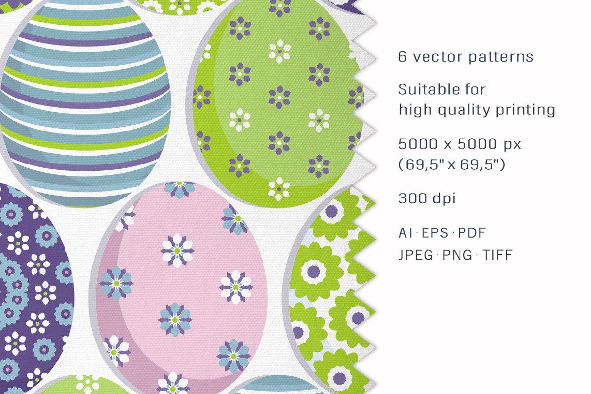 Easter eggs – Set 2, a Pattern Graphic by Yummy (Photo 2 of 10)