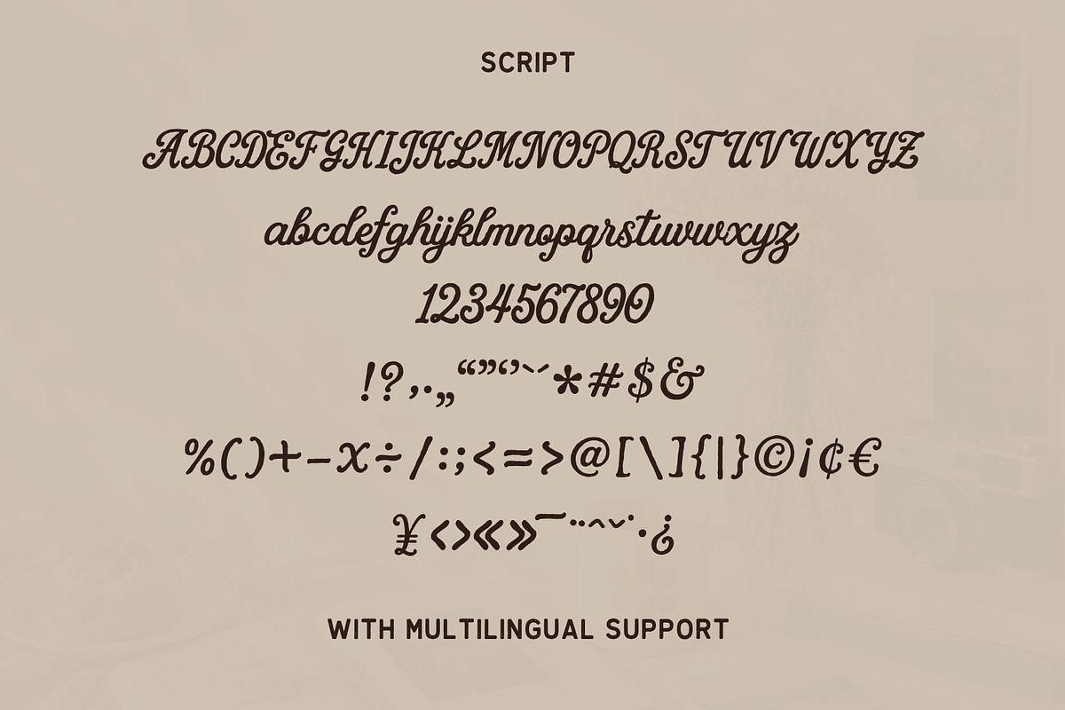 Palm Bay Social Vintage Summer Font, a Script Font by Creacy Studio (Photo 8 of 9)