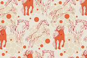 2026 fire horse, an Animal Illustration by Olillia (Thumbnail 6 of 6)