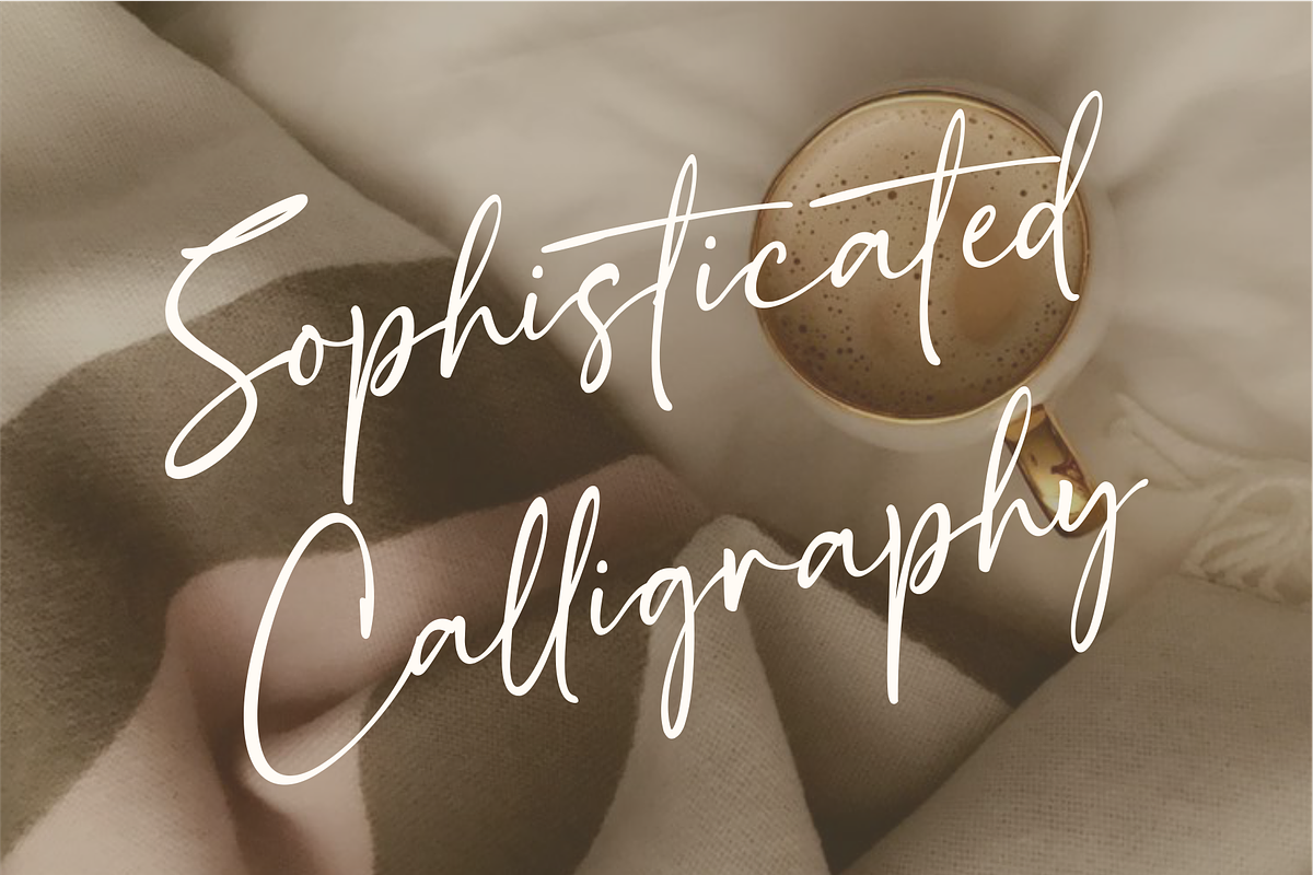 Girl Boss -Sophisticated Calligraphy, a Script Font by 50Fox (Photo 10 of 16)