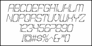 Techno Message JNL, a Font by Jeff Levine Fonts (Thumbnail 5 of 5)