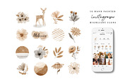 64 Watercolor Instagram Highlight, an Animal Illustration by beatriceviyiwi (Thumbnail 2 of 5)