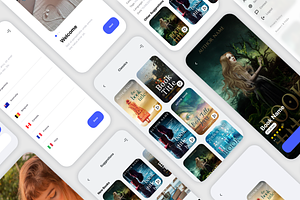 Kleio Book Listening App UI Kit