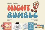 Groovy Display Font Bundle, a Handwritten Font by Timurtype (Thumbnail 4 of 10)