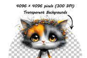 Watercolor Woodland Animals Clipart, a Graphic by one-touch (Thumbnail 8 of 11)